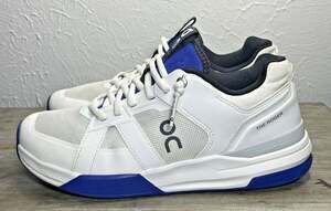 On Cloud The Roger Clubhouse Pro Women 8 Tennis Pickleball Court Shoe White Blue